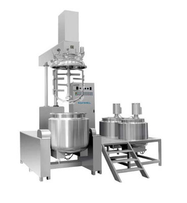quality 2800 rpm Maquillaje con vacío homogeneizante Emulsionador Crema cosmética con vacío homogeneizante Mezclador factory